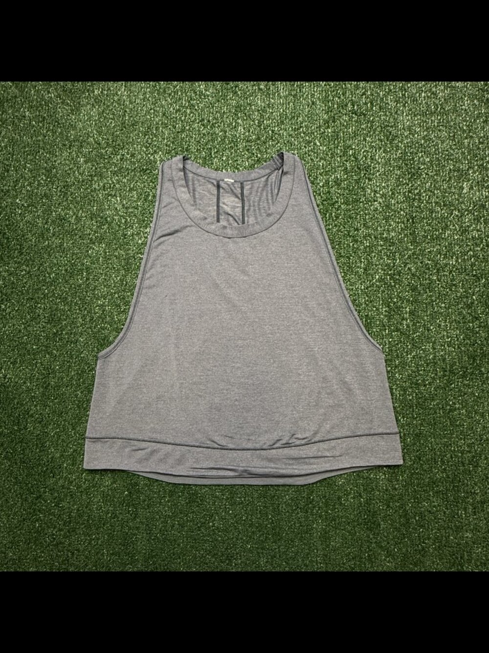 Lululemon Tank Top Shirt Womens Size 8 Blue Sleeveless Gym